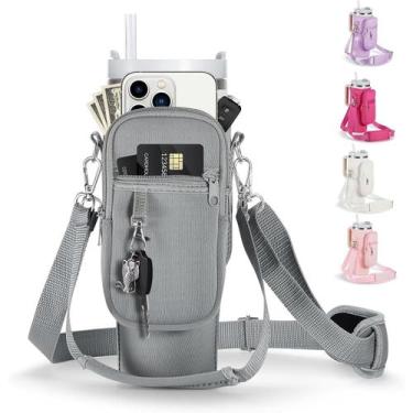 Imagem de Bolsa transportadora de garrafas de água linmaya para Stanley Cup 1.2/