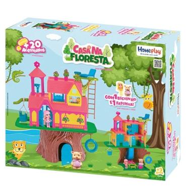 Imagem de Casinha Da Floresta Na Árvore Com +20 Acessórios - Homeplay