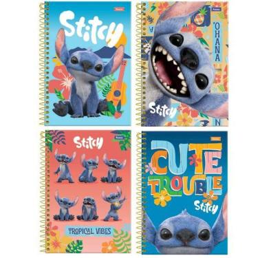 Imagem de Caderneta 1/8 80F Stitch Movie Foroni