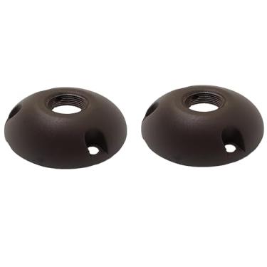 Imagem de Ironsmith Lighting Products Placa De Montagem Latão, Embutida Superfície Alta Resistência Para Iluminação Paisagens Externas Baixa Tensão, Fácil Instalar, Construção Em Metal Sólido (Pacote Com 2)