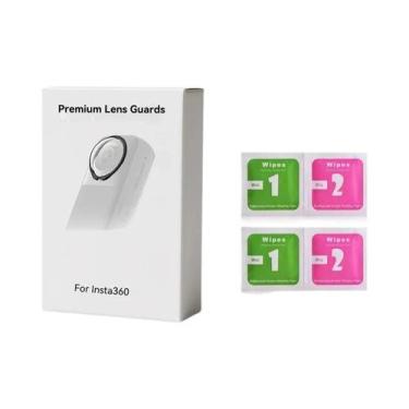 Imagem de Protetor De Lente Rotativo Insta360 X5 Tampa De Vidro Temperado Acessó