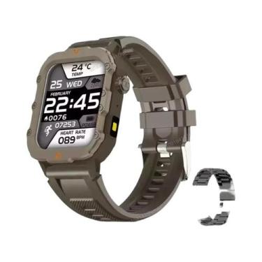 Imagem de Relógio Inteligente Esportivo Masculino Com Tela De 1.71, Monitor De O