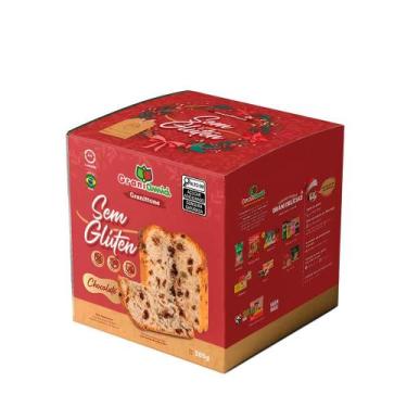 Imagem de Panettone Granittone Gotas de Chocolate Sem Glúten Graniamici  300G - 