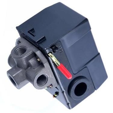 Imagem de Automático Media Pressão 4 Vias C/ Chave Liga E Desliga (100 À 140 Libras)