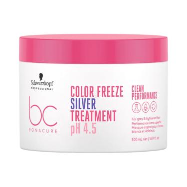 Imagem de Schwarzkopf BC Clean Color Freeze Silver pH 4.5 Máscara 500ml