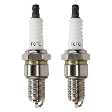 Imagem de CQSPMOTO Substituição de vela de ignição F6TC para Honda GX160 GX200 GX270 GX390 5,5hp 6,5hp gerador de motor CT200U CT200U-EX BT200X KT196 Baja MB165 MB200 MBX20 Mini Bike Go Kart peças (pacote com 2