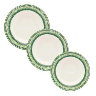 Imagem de Aparelho de Jantar e Lanche 12pçs Donna Campestre