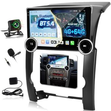 Imagem de [4+64G] Upgrade de rádio Android para Kia Sorento 2009-2012: tela sensível ao toque IPS de 10,1 polegadas Carplay estéreo - modo de fundo, CarMate, Lenshood, BT5.4, 5G/WiFi, GPS, rádio FM/AM/RDS +