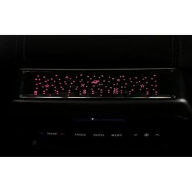 Imagem de Iluminação ambiente interior compatível com Prado LC250 2024-2025 Iluminação ambiente de ar condicionado traseiro (estilo céu estrelado)