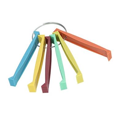 Imagem de Kit de Pente de Fin, 6pcs Abs Fin Pente Conjunto de Ar Condicionado Ferramenta de Limpeza de Ar Condicionado para Bobinas de Condensador de Evaporador, Muito Resistente e