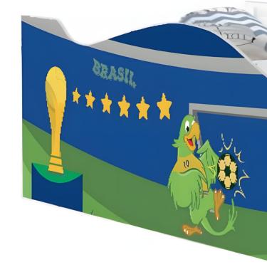 Imagem de Cama Mobili Solteiro Copa Do Mundo Brasil