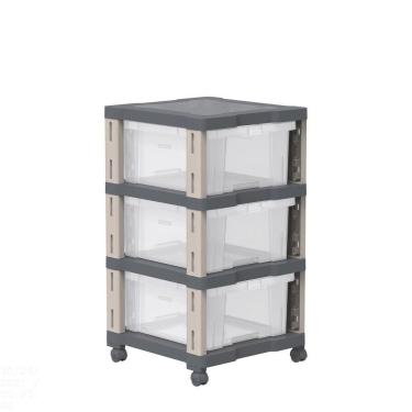 Imagem de Gaveteiro Tramontina Office Basic Em Polipropileno Com 3 Gavetas Tramontina