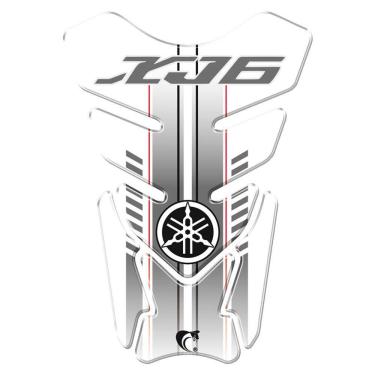 Imagem de Protetor De Tanque Adesivo Moto Yamaha Xj6 Transparente Azul