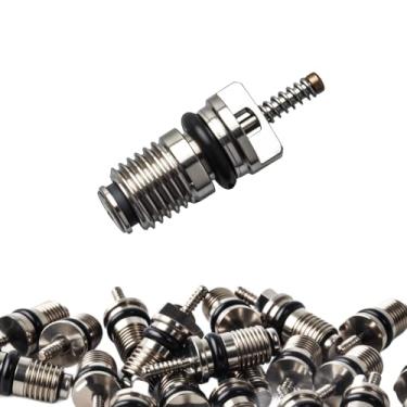 Imagem de 25 peças padrão JRA A/C Schrader núcleo de válvula para substituição de sistemas automotivos 134A、R12 compatível com BAS03005 MT0059 59347 15-75234 409914 2674 etc mais veículos estrangeiros e
