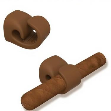 Imagem de Suporte magnético de charuto para carrinho de golfe - Acessórios de golfe, clipe de charuto com ímã forte, serve de silicone à prova d'água e antiderrapante em ambientes internos e externos, também