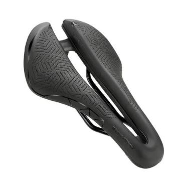 Imagem de Selim De Bicicleta Aerodinâmico Impermeável Em PU Com Absorção De Choq