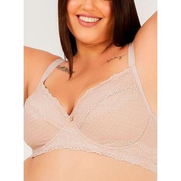 Imagem de Sutiã Sustentação Nayane SP 08 0004 Plus Size Renda e Microfibra T. 48