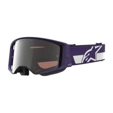 Imagem de Óculos alpinestars supertech hunter lawrence 96 roxo/branco