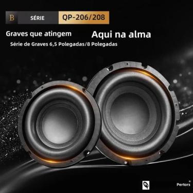 Imagem de Alto-falante Subwoofer De Carro De 6.5/8 Polegadas 200W/220W Para Upgr