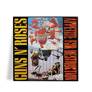 Imagem de Azulejo Decorativo Guns N Roses Appetite for D 15x15