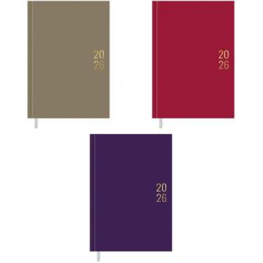 Imagem de Agenda 2024 Napoli Cores CD COST. 176FLS - Tilibra