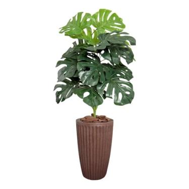 Imagem de Bonsai de folha artificial de Monstera