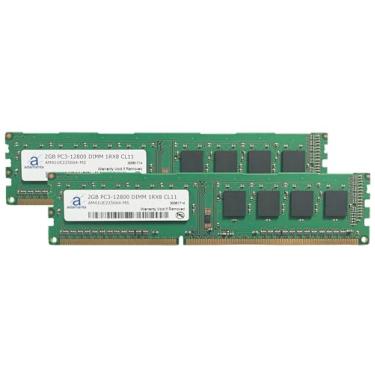 Imagem de Adamanta 4 GB (2 x 2 GB) compatível com Dell Alienware, Dimension, Inspiron, Optiplex, Precision, Vostro DDR3 1600MHz PC3-12800 UDIMM CL11 1.35v Desktop Memory Upgrade DRAM RAM