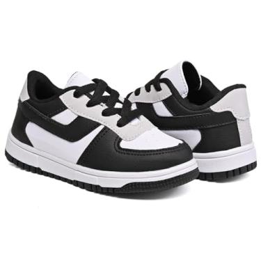 Imagem de Tênis Infantil Casual Esportivo (PRETO, BR, Criança de 4 a 8 anos, Numérico, 32)