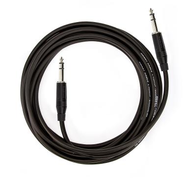 Imagem de Cabo P10 Para P10 Estereo Amphenol Black - 4 Metros