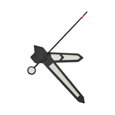 Imagem de Ponteiros De Relógio Luminosos Preto, Verde E Laranja Para Movimentos 