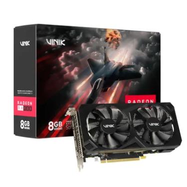 Imagem de Placa De Vídeo Vinik Amd Radeon Rx580, 8GB, GDDR5, 256 Bits, Dual Fan - Gpuvk5808GB2f