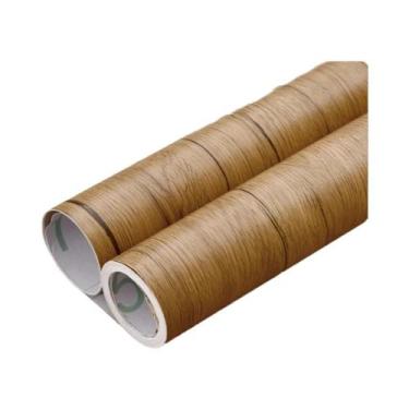 Imagem de Adesivo De Parede Vinílico À Prova d'Água Com Textura De Madeira De 55