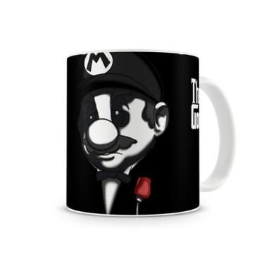 Imagem de Caneca Mario Bross Poderoso Chefão - Starnerd