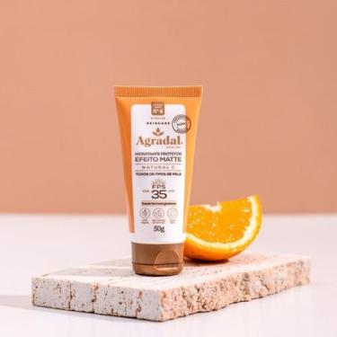 Imagem de HIDRATANTE PROTETOR FACIAL FPS35 50g NATURAL C AGRADAL