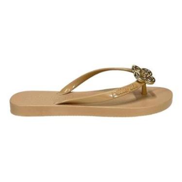 Imagem de Chinelo Petite Jolie Fresh PJ6979 Avelã-Feminino