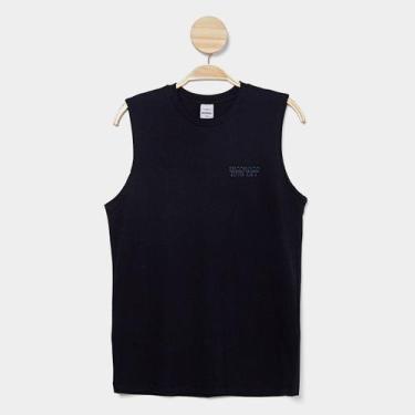 Imagem de Regata Infantil Nicoboco Básica Melt Menino, Preto, 14A