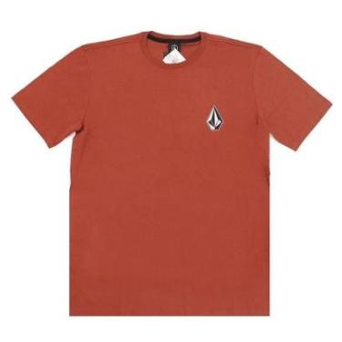 Imagem de Camiseta Volcom Iconic - Vermelho Amarronzado-Masculino
