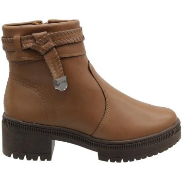 Imagem de Bota Coturno Salto Médio Mississipi Elegante Feminina