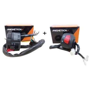 Imagem de Interruptor de Partida e Punho de Luz Yamaha Fazer 250 2005 A 2010 Mag