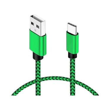 Imagem de Cabo USB a Para Tipo C De Nylon Trançado De 1M 2M 3M Com Carregamento 