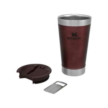 Imagem de Copo Térmico de Cerveja Wine com Tampa e Abridor 473 ml Stanley, Vinho