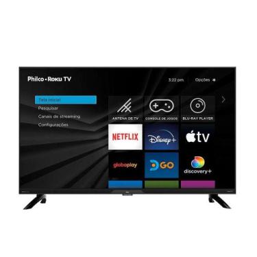 Imagem de Smart TV Philco 32 Polegadas, LED HD, HDMI e USB, Roku TV, Dolby Audio