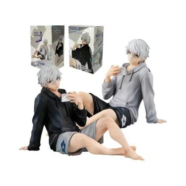 Imagem de Figura De Anime Blue Lock Nagi Seishiro Sentado, Modelo Colecionável E