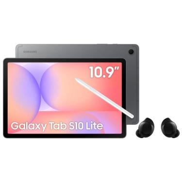 Imagem de Tablet Samsung Galaxy Tab S10 Lite Caneta e Capa - Wi-Fi + Fone de Ouv