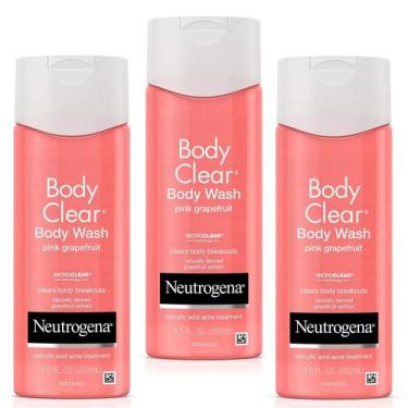 Imagem de Gel Corporal Antiacne Neutrogena, 2% Ácido Salicílico, Toranja Rosa, C