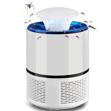 Imagem de Armadilha Luminosa LED Mata Mosquito Insetos Pernilongo USB