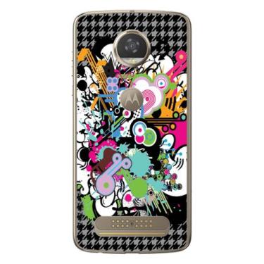 Imagem de Capa Adesivo Skin022 Verso Para Motorola Moto Z2 Play - Kawaskin