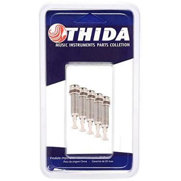 Imagem de Pacote Com 05 Jack Estéreo Blindado Com Roldana Violão Viola