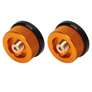 Imagem de Adaptador de Fogão de Acampamento, Conversor de Adaptador de Gás de Liga de Alumínio e Cobre de para Piquenique