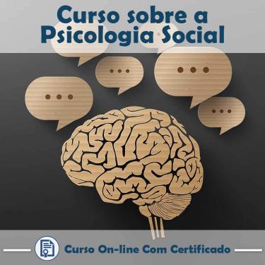 Imagem de Curso online em videoaula sobre Psicologia Social com Certificado + 2 brindes